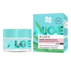 AA Aloes nawilżająco-kojący sorbet dzienno-nocny 50 ml