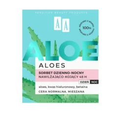 AA Aloes nawilżająco-kojący sorbet dzienno-nocny 50 ml
