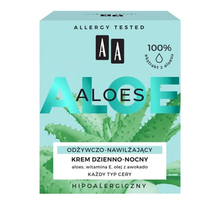 AA Aloes odżywczo-nawilżający krem dzienno-nocny 50 ml
