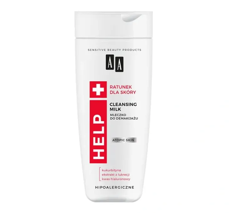 AA Help mleczko do demakijażu skóra atopowa 200 ml