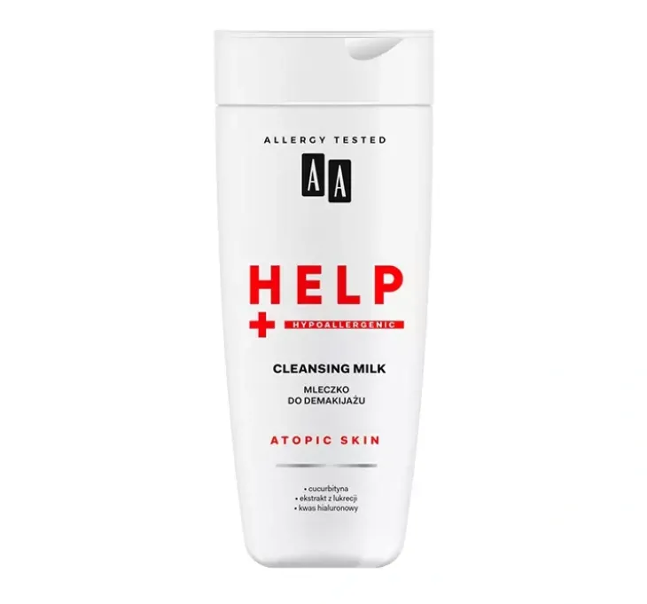 AA Help mleczko do demakijażu skóra atopowa 200 ml