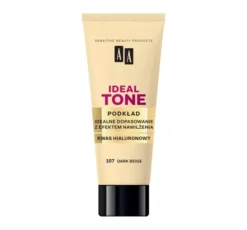 AA Ideal Tone perfekcyjnie dopasowujący się podkład do twarzy 107 Dark Beige 30 ml