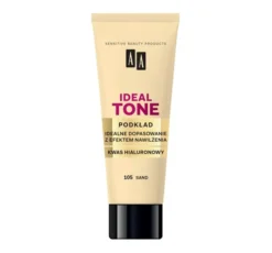 AA Ideal Tone perfekcyjnie dopasowujący się podkład do twarzy 105 Sand 30 ml