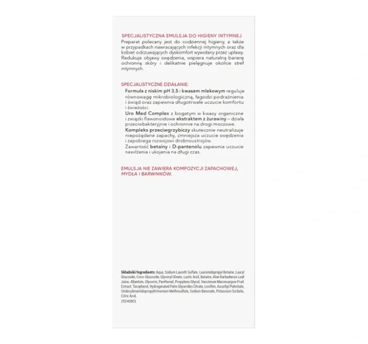 AA Intymna Advanced Med emulsja do higieny intymnej 300 ml