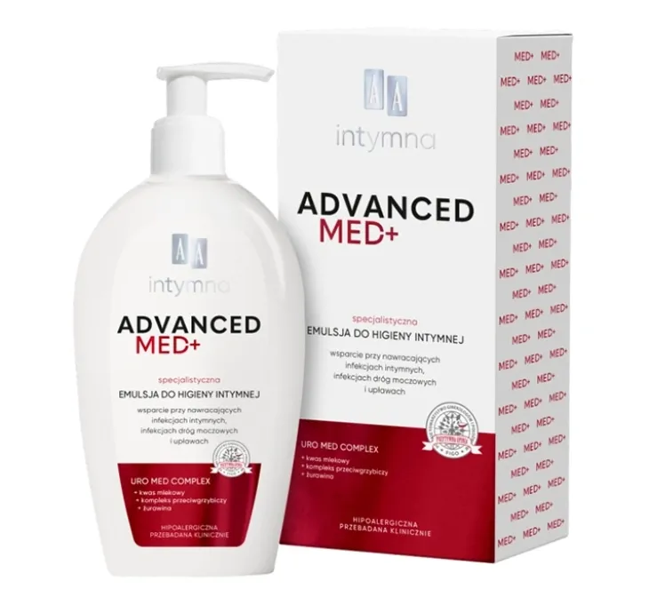 AA Intymna Advanced Med emulsja do higieny intymnej 300 ml