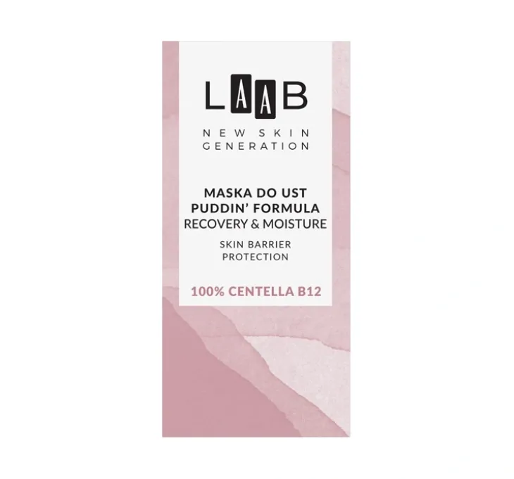 AA LAAB 100% Centella B12 Puddin' Formula Recovery&Moisture maska do ust 15 g