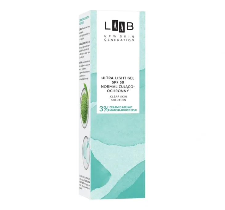 AA LAAB Clear Skin Solution normalizująco-ochronny ultralekki żel SPF50 40 ml