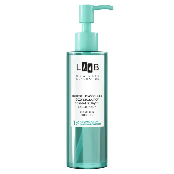 AA LAAB Clear Skin Solution oczyszczający normalizująco-łagodzący hydrofilowy olejek 200 ml
