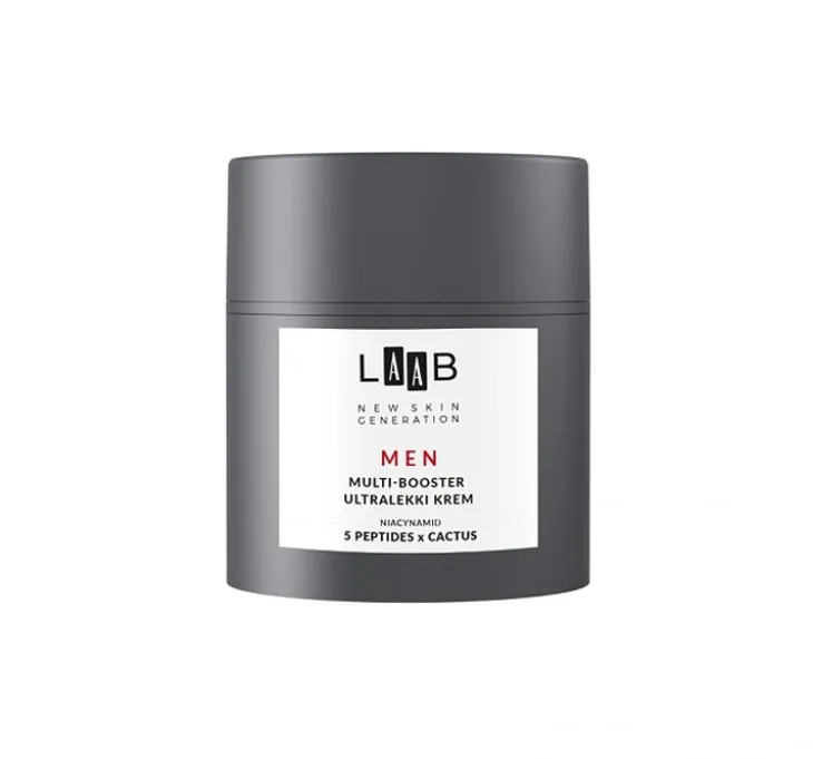 AA LAAB Men multi-booster ultralekki krem nawilżająco-kojący do twarzy 50 ml