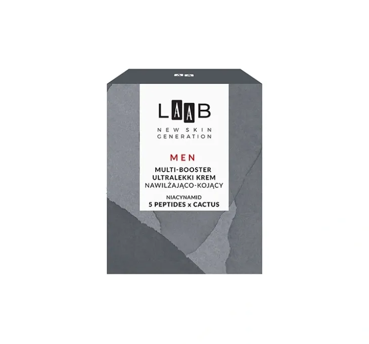 AA LAAB Men multi-booster ultralekki krem nawilżająco-kojący do twarzy 50 ml