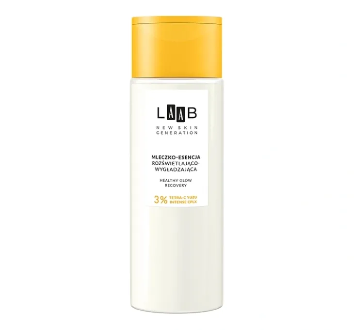 AA LAAB Tetra-C Yuzu rozświetlająco-wygładzające mleczko-esencja do twarzy 200 ml