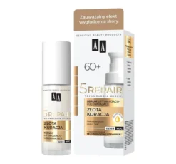 AA 5 Repair Złota Kuracja 60+ serum liftingująco-ujędrniające do twarzy, szyi i dekoltu 30 ml