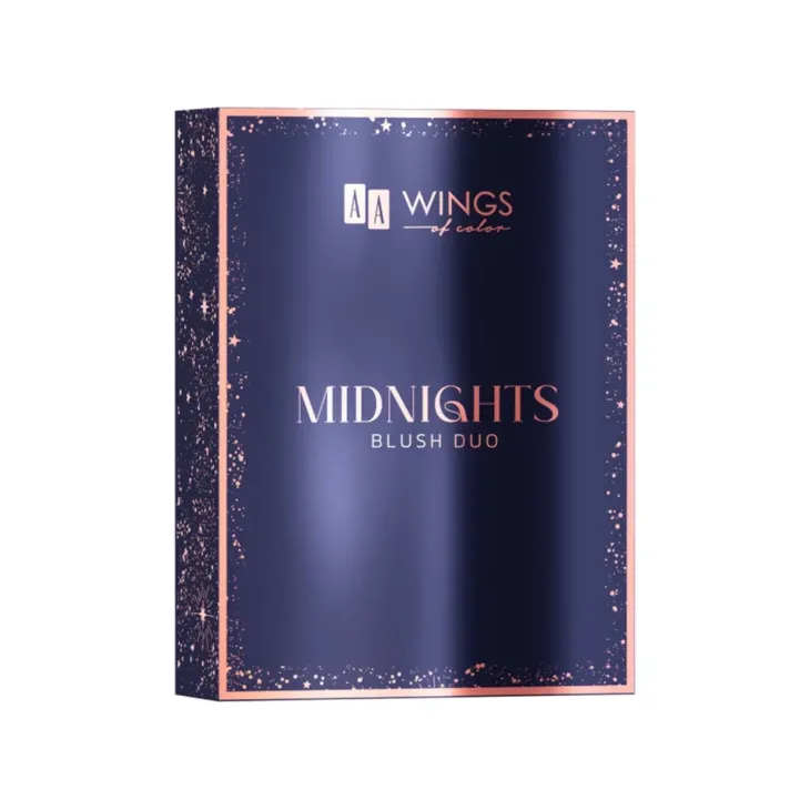 AA Wings Of Color Midnights róż do policzków 02 Honey Twilight 3,2 g + 4 g