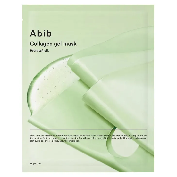 Abib Collagen Gel Mask Heartleaf Jelly kolagenowa maska w płachcie 35 g