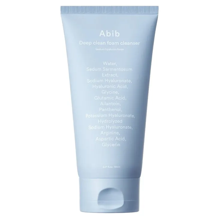Abib Deep Clean Foam Cleanser Sedum Hyaluron Foam oczyszczająca pianka do twarzy 150 ml