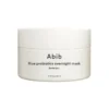 Abib Rice Probiotics Overnight Mask Barrier Jelly maska na noc z probiotykami ryżowymi 80 ml