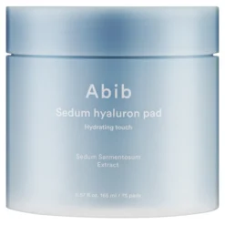 Abib Sedum Hyaluron Pad Hydrating Touch nawilżające płatki do twarzy z kwasem hialuronowym 75 sztuk
