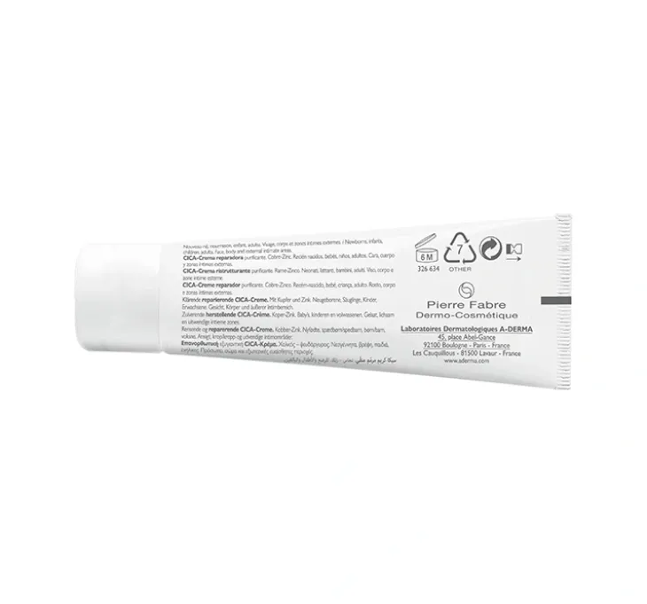 A-Derma Dermalibour+ Cica krem regenerujący do twarzy i ciała 50 ml