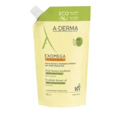 A-Derma Exomega Control olejek emolient pod prysznic przeciw drapaniu Refill 500 ml