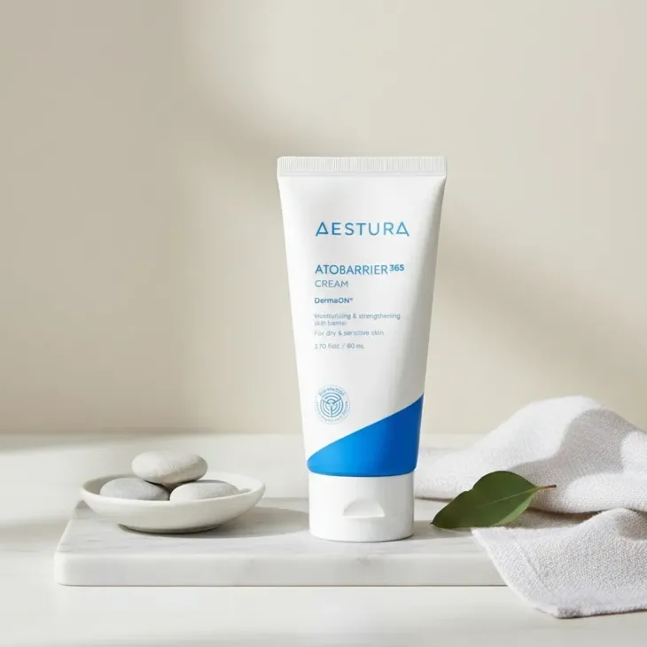 Aestura Atobarrier 365 Cream nawilżający krem do twarzy z ceramidami i cholesterolem 80 ml