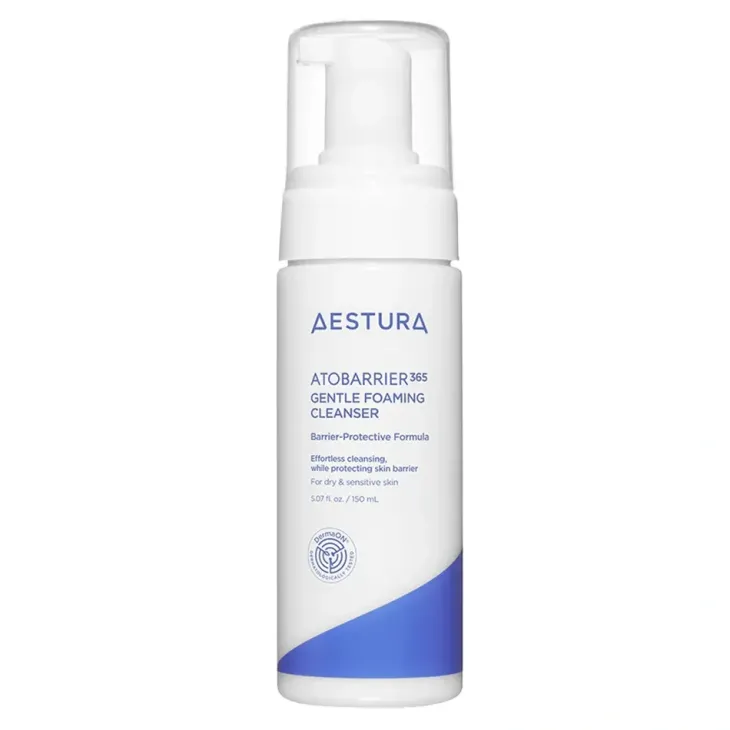 Aestura Atobarrier 365 Gentle Foaming Cleanser fizjologiczna pianka myjąca z lipidami 150 ml