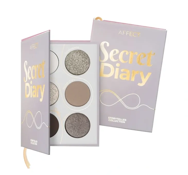 Affect Storyteller Collection mini paletka cieni Secret Diary 12 g