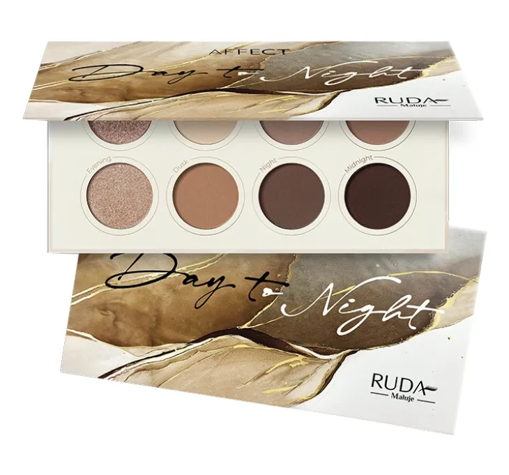Affect x Ruda Maluje Day to Night paleta cieni do powiek 16 g