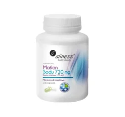 Aliness suplement diety Maślan Sodu 550 mg (kwas masłowy 170 mg) 100 kapsułek