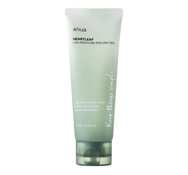 Anua Heartleaf LHA Moisture Peeling Gel żelowy peeling do twarzy 120 ml