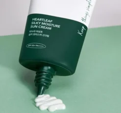 Anua Heartleaf Silky Moisture Sun Cream nawilżający krem do twarzy z filtrem SPF50+ PA++++ 50 ml
