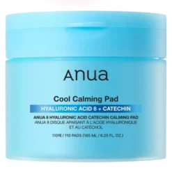 Anua Hyaluronic Acid 8 + Catechin Cool Calming Pad kojące płatki do twarzy z kwasem hialuronowym 110 sztuk