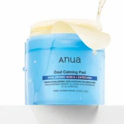 Anua Hyaluronic Acid 8 + Catechin Cool Calming Pad kojące płatki do twarzy z kwasem hialuronowym 110 sztuk