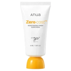 Anua Zero-Cast Moisturizing Finish Sunscreen ultralekki nawilżający krem z filtrem SPF50+ 50 ml