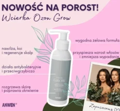 Anwen Ozon Grow wcierka w żelu pobudzająca wzrost włosów 150 ml