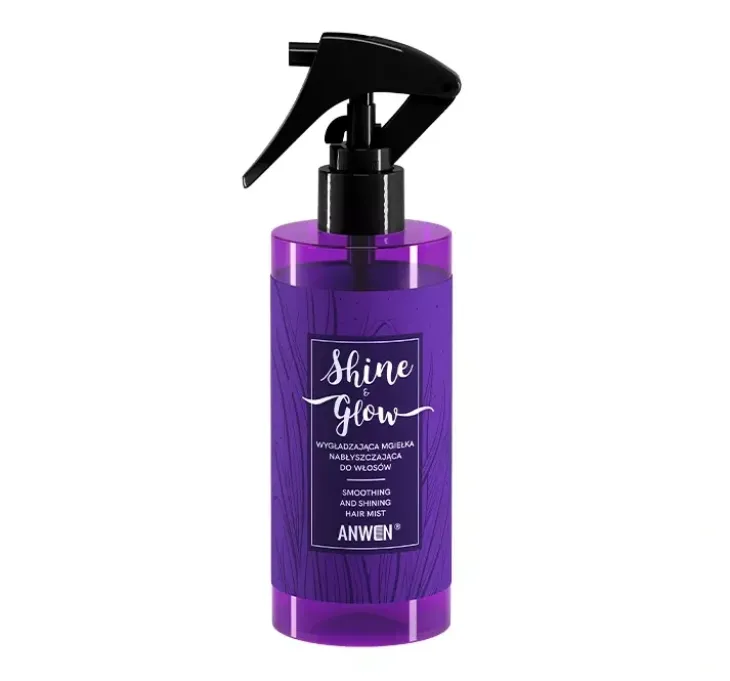 Anwen Shine&Glow wygładzająca mgiełka nabłyszczająca do włosów 150 ml