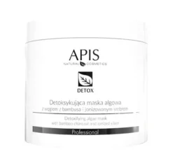 Apis Detox detoksykująca maska algowa z węglem z bambusa i jonizowanym srebrem 200 g