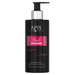 Apis Floral Explosion wygładzający krem do ciała i dłoni 300 ml