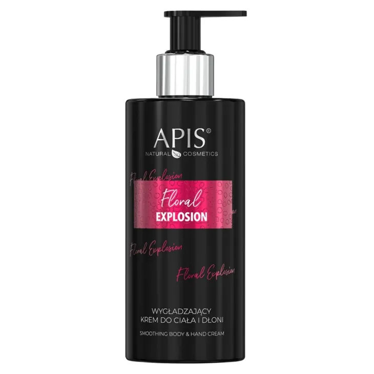Apis Floral Explosion wygładzający krem do ciała i dłoni 300 ml