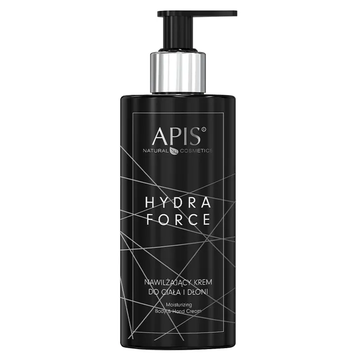 Apis Hydra Force nawilżający krem do ciała i dłoni dla mężczyzn 300 ml