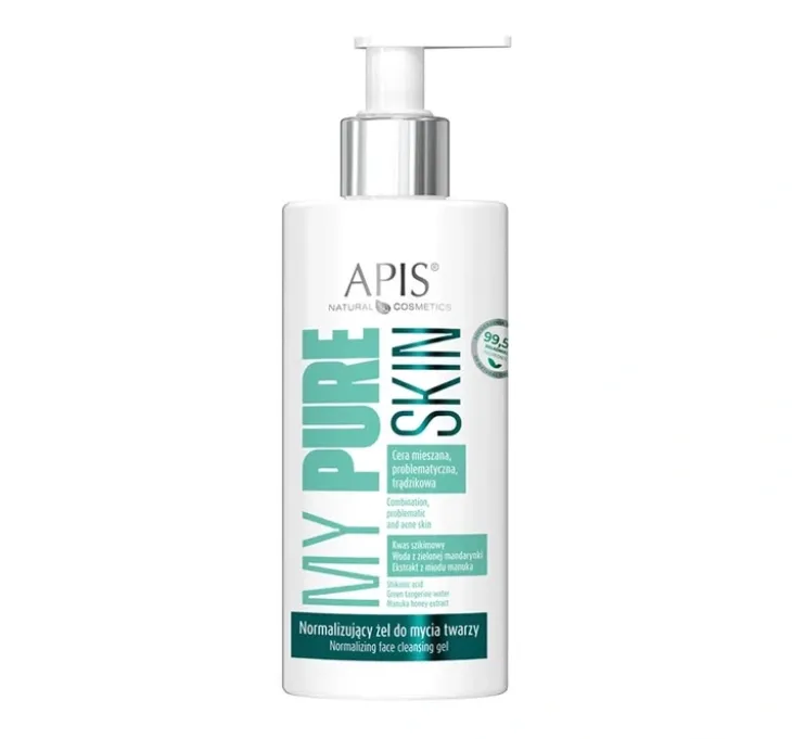 Apis My Pure Skin normalizujący żel do mycia twarzy 300 ml