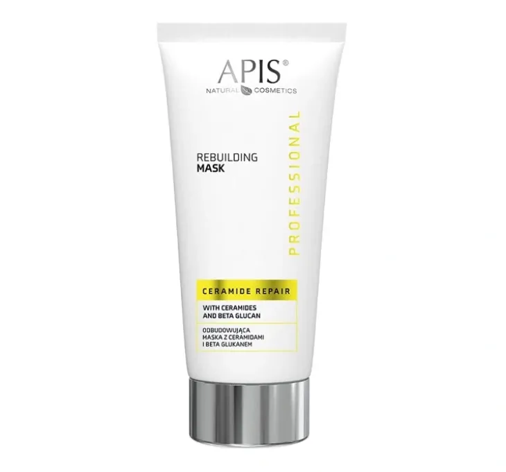 Apis Professional Ceramide Repair odbudowująca maska do twarzy z ceramidami i betaglukanem 200 ml