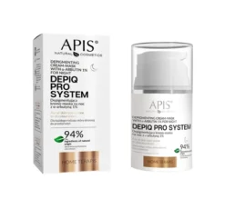 Apis Professional Depiq Pro System depigmentująca kremo-maska do twarzy na noc 50 ml