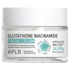 APLB Glutathione Niacinamide Facial Cream rozjaśniający krem do twarzy 55 ml