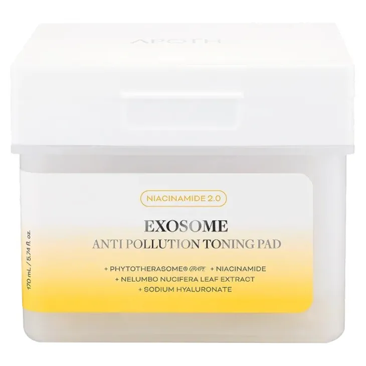 Apothe Exosome Anti Pollution Toning Pad płatki tonizujące do twarzy 60 szt