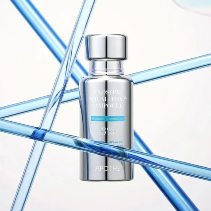 Apothe Exosome Squal-Tox 3% Ampoule nawilżające serum do twarzy z egzosomami 30 ml