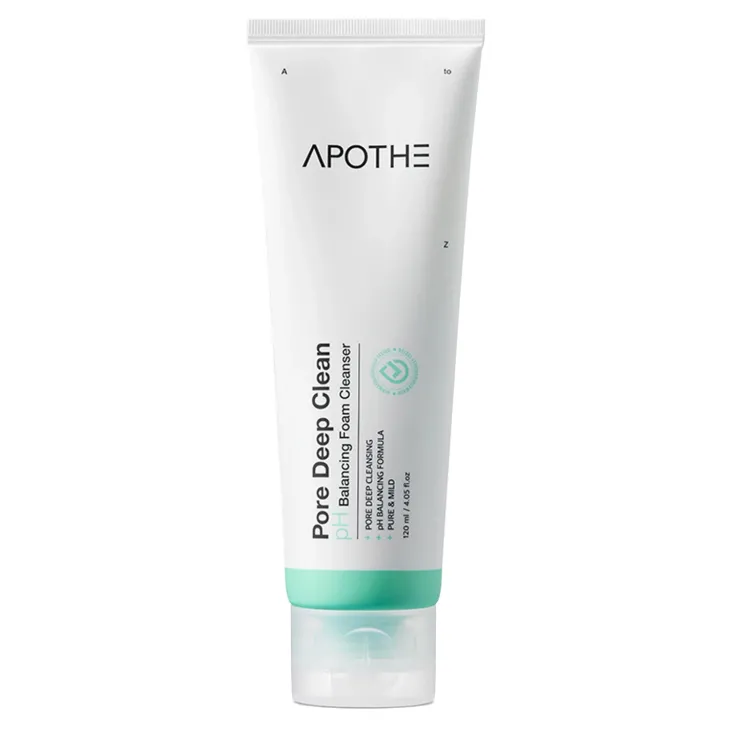 Apothe Pore Deep Clean pH Balancing Foam Cleanser oczyszczająca pianka do mycia twarzy 120 ml