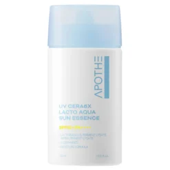 Apothe Uv Cera 6X Lacto Aqua Sun Essence nawilżająca esencja do twarzy z filtrem SPF50+ PA++++ 50 ml