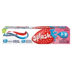 Aquafresh Splash pasta do zębów dla dzieci 3-8 lat Truskawka Mięta 50 ml