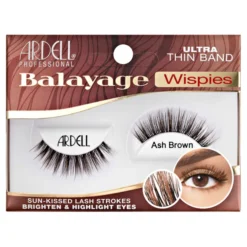 Ardell Balayage Wispies sztuczne rzęsy na pasku Ash Brown