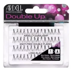 Ardell Double Up sztuczne rzęsy w kępkach bez węzełków Long Black 56 sztuk